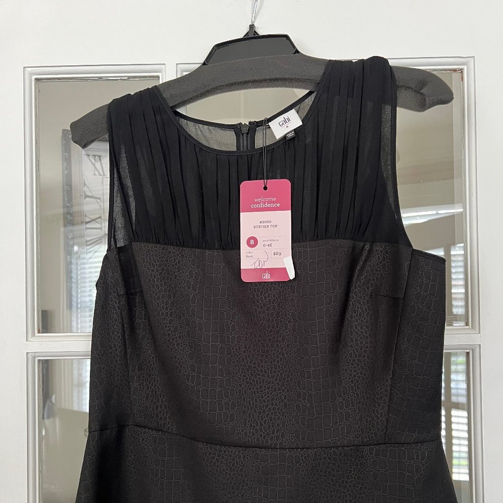 CABI Bustier Top Size 8 NWT